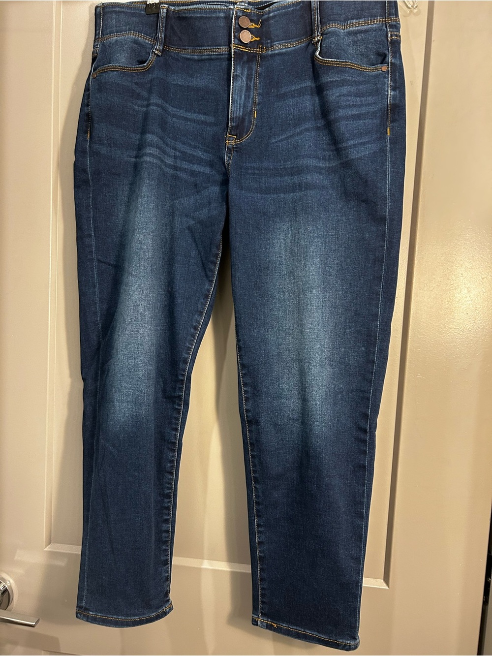 Apt. 9 | Straight Ankle Jeans | Women’s | Dark Wash | Size 16  | NWT